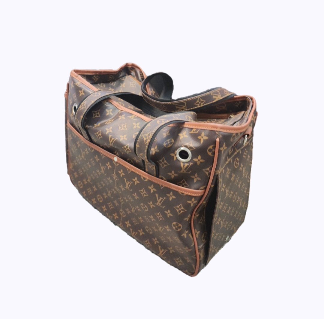 کیف حمل سگ و گربه لاکچری جنس چرم مصنوعی