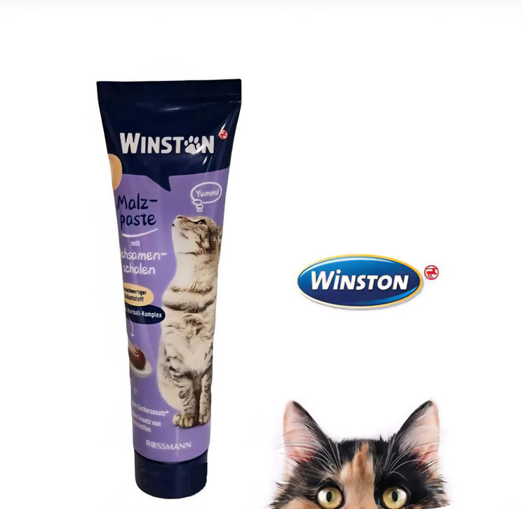 خمیر مالت گربه وینستون Winston Flea Seed Husks وزن 100 گرم