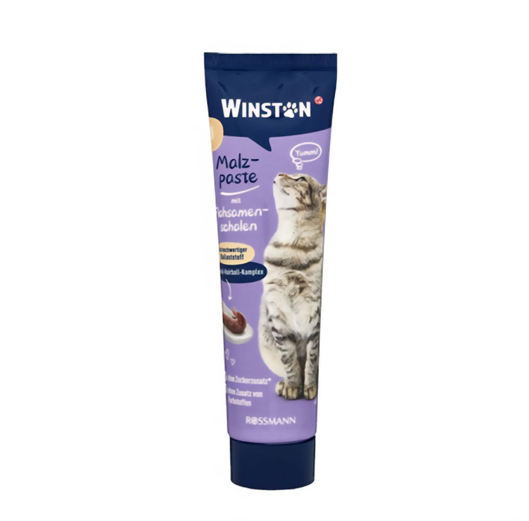 خمیر مالت گربه وینستون Winston Flea Seed Husks وزن 100 گرم
